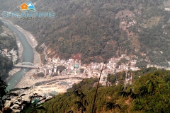 Singtam Bazar as viewed from Chalamthang Home Stay